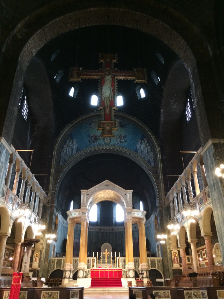 Inside Westminster Cathedral