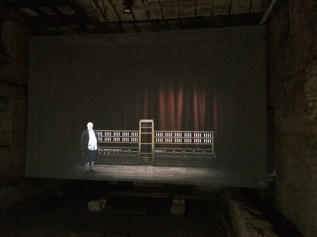 Richard Arkwright is brought back to life at Cromford Mills thanks to the wonders of AV