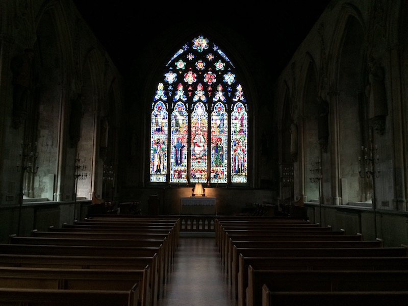 Inside St Etheldredas