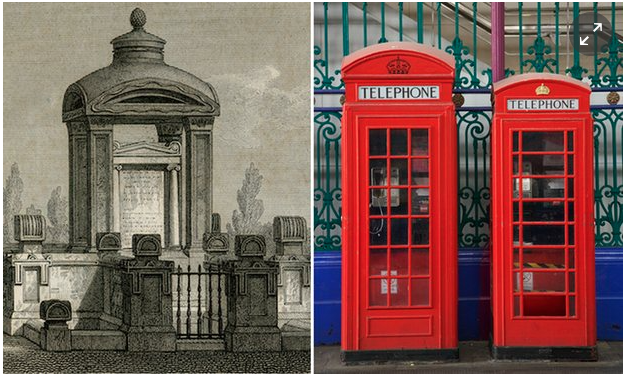 Eliza Soane's tomb was the inspiration for the iconic phone box