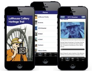 Lofthouse Colliery app screenshots